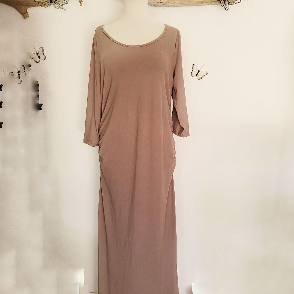 Mother bee maternity maxi dress